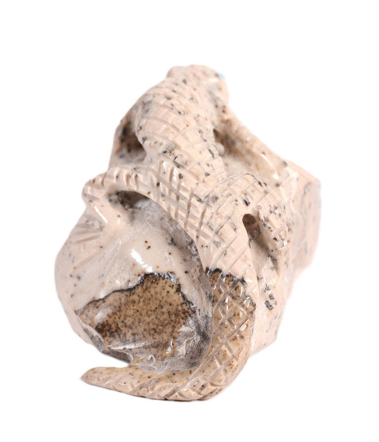 Zuni Pueblo Lizard Fetish By Nelson Yatsattie