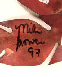 Wall Art Metal Feathers By Mike Bowen