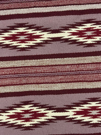 Navajo Rug  Crystal Classic Revival Banded with Wavy lines