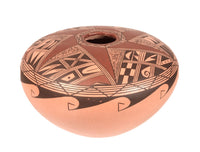 Hopi Pueblo Pottery Seed Jar By K. Dewakuka