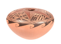 Hopi Pueblo Pottery Seed Jar By K. Dewakuka