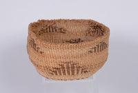 Klamath Basket Bowl; Quail on the Mountain Top design