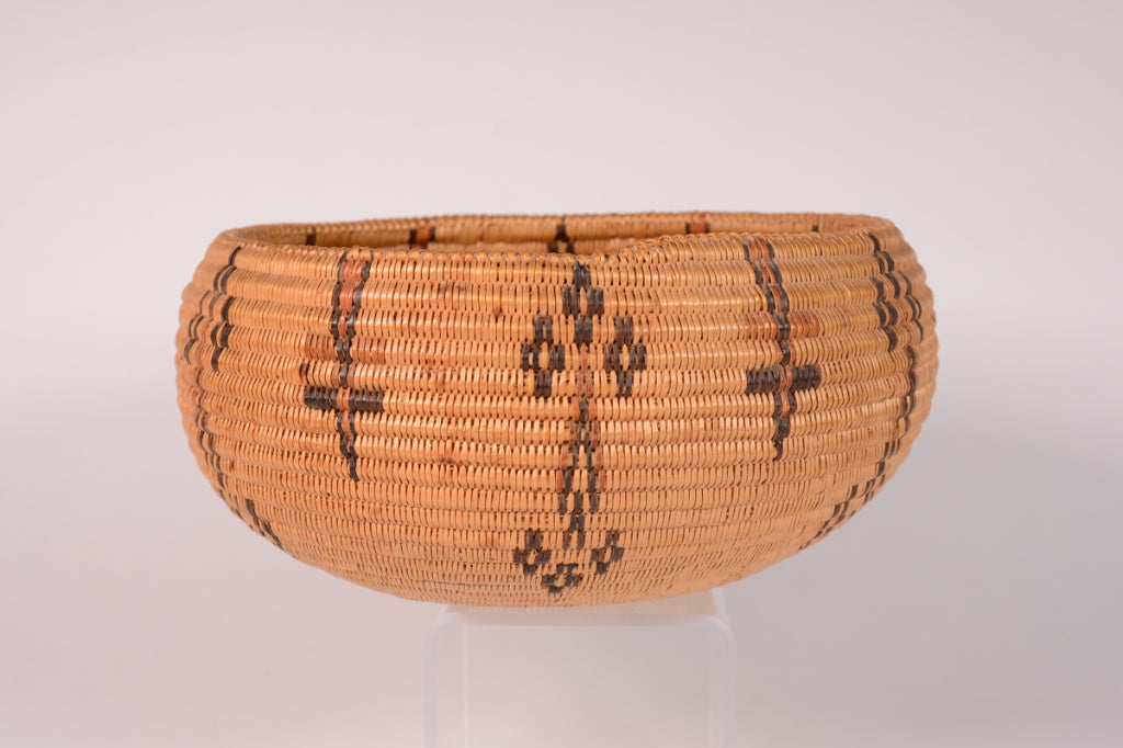 Washoe Basket Degikup; Polychrome Bowl