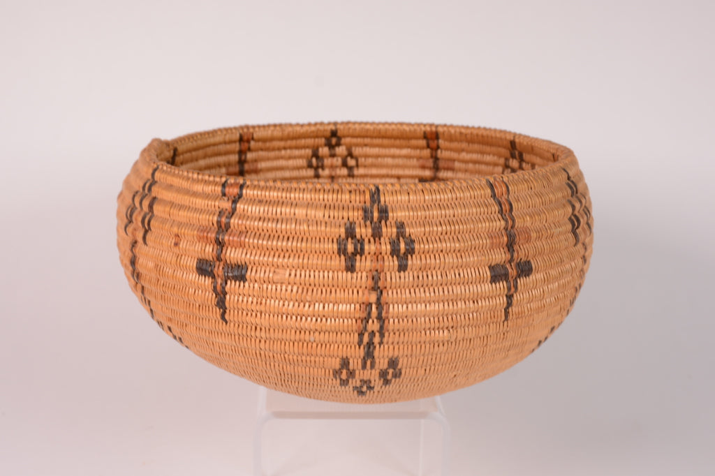 Washoe Basket Degikup; Polychrome Bowl