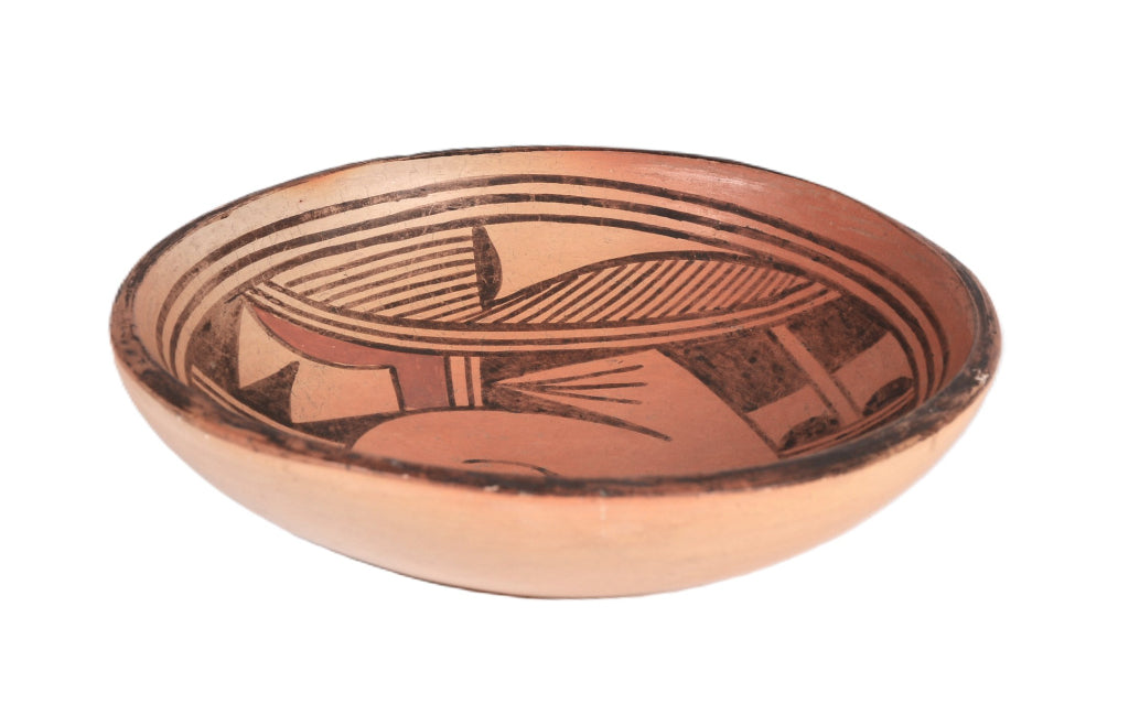 Hopi Pueblo Bowl Pottery By Ant Woman Marcia Rickey