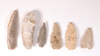 Arrowheads Artifacts Set of 6