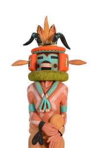 Hopi Pueblo Kachina Mountain Sheep Doll By Davakeb