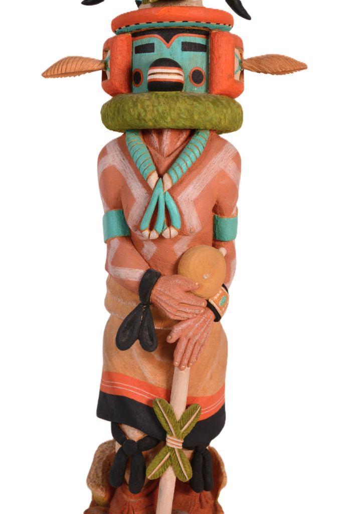 Hopi Pueblo Kachina Mountain Sheep Doll By Davakeb