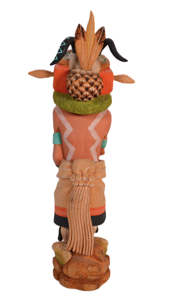 Hopi Pueblo Kachina Mountain Sheep Doll By Davakeb