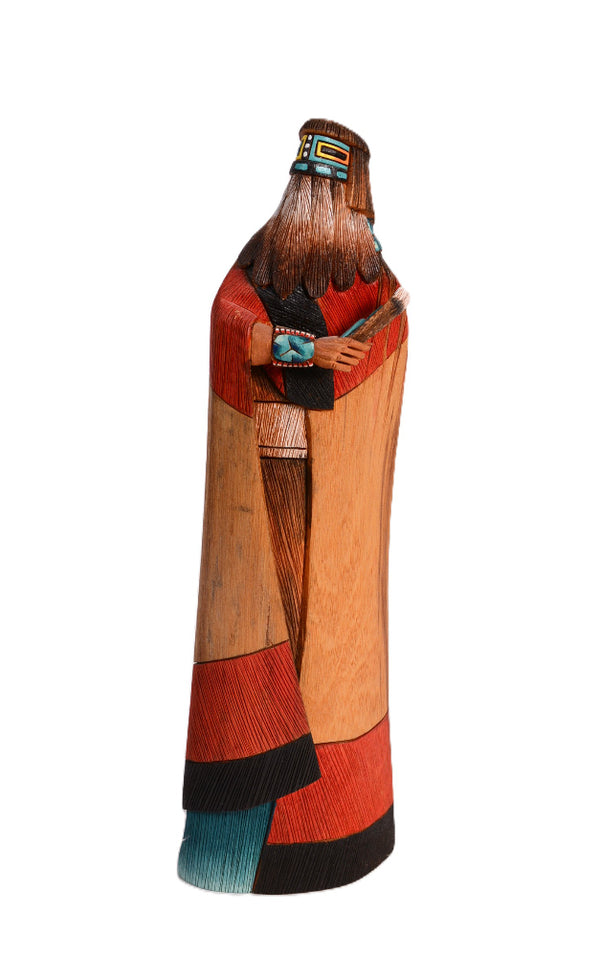 Hopi Pueblo Kachina Turtle Maiden Doll By Nuvadi Dawahoya
