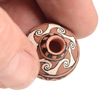 Acoma Pueblo Miniature Polychrome Vase Pottery