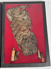 Anasazi Yucca Sandal with 4 short plant tubes "..pipes?"