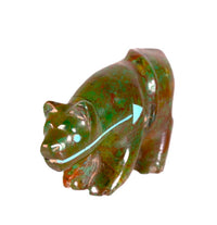 Zuni Pueblo Mounting Lion Fetish By Andres Quandelacy