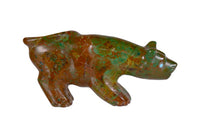 Zuni Pueblo Mounting Lion Fetish By Andres Quandelacy