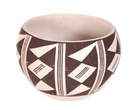 Acoma Pueblo Black on White Pottery Jar By Jessie Garcia