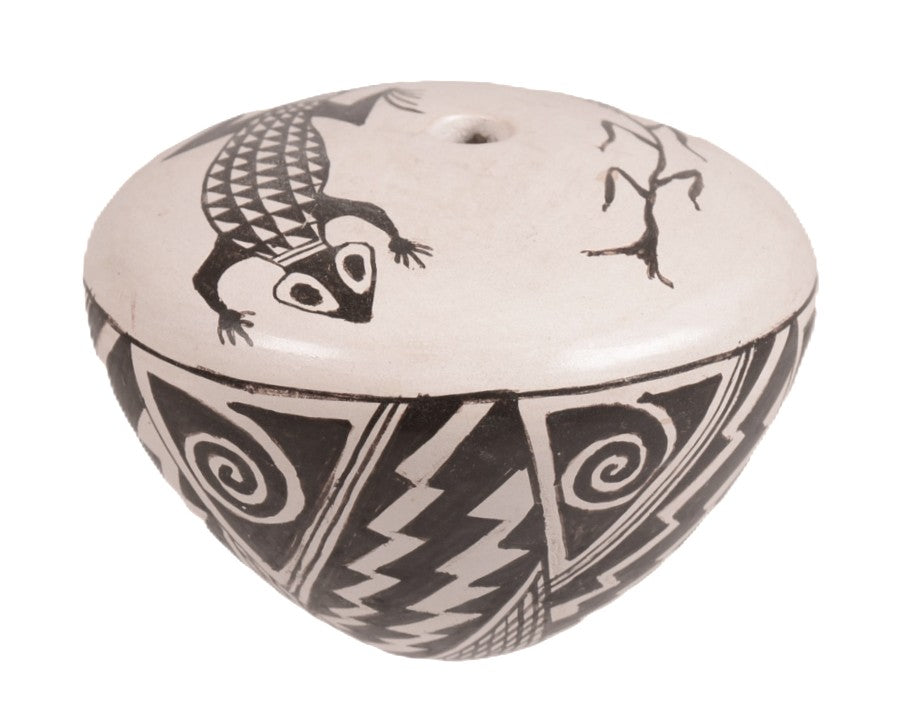 Hopi Pueblo Seed Jar Pottery By Sylvia Naja