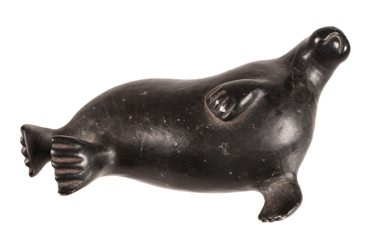 Eskimo Inuit Steatite Carved Seal