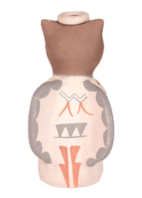Jemez Pueblo Angel Cat Pottery By Darrick Tsosie