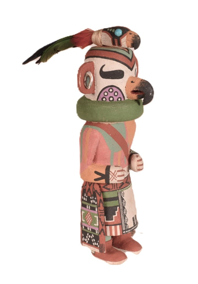 Hopi Pueblo Old Style Parrot Kachina