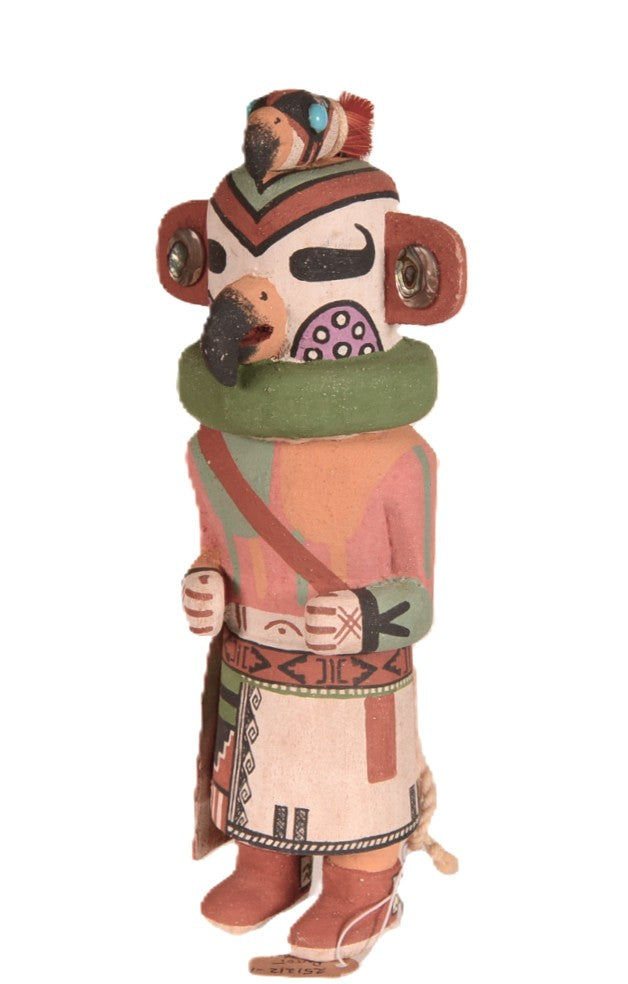 Hopi Pueblo Old Style Parrot Kachina
