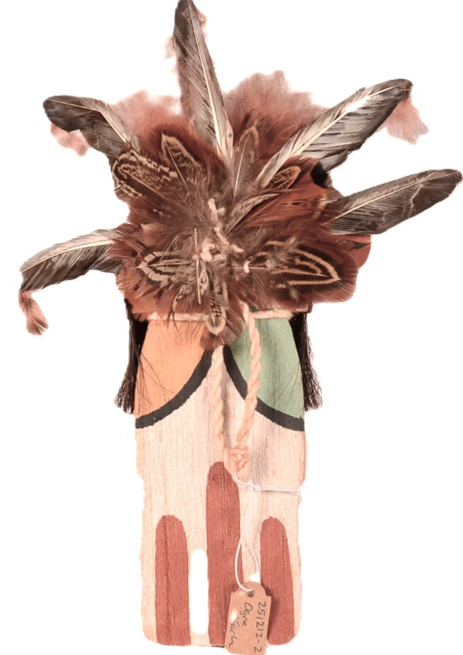Hopi Pueblo Old Style Flat Ogre Kachina Doll