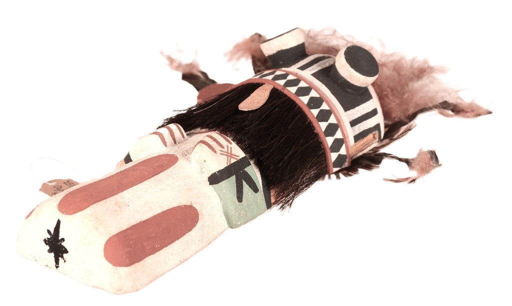Hopi Pueblo Old Style Flat Ogre Kachina Doll