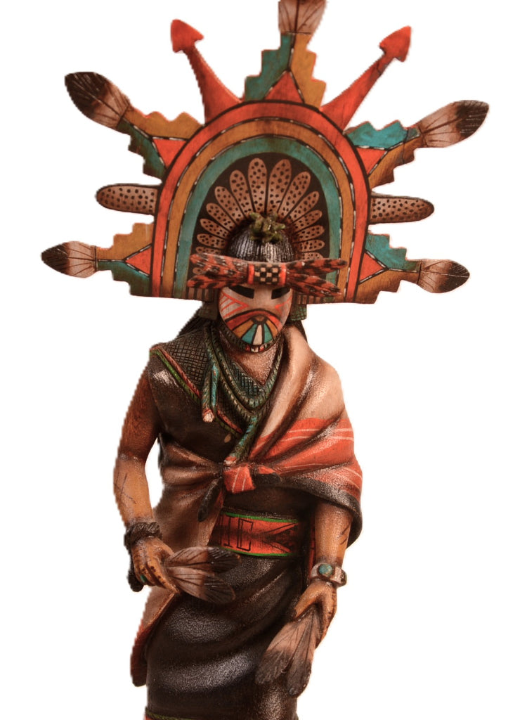 Hopi Pueblo Pahlik Mana Kachina Doll By Jonathan Day