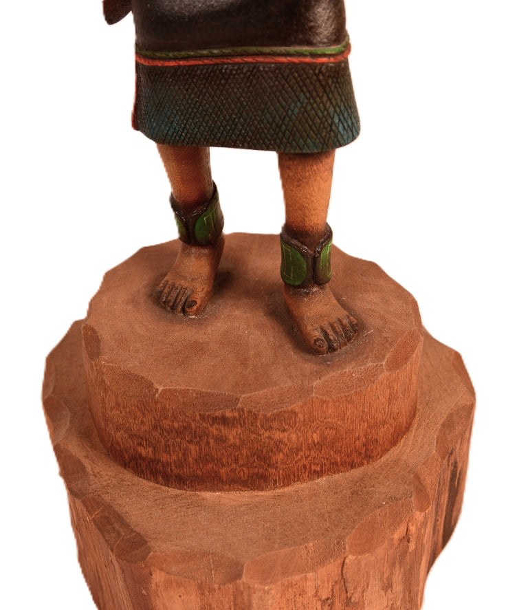 Hopi Pueblo Pahlik Mana Kachina Doll By Jonathan Day
