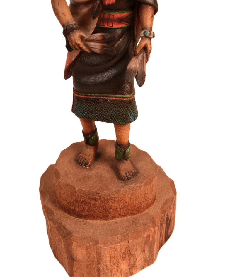 Hopi Pueblo Pahlik Mana Kachina Doll By Jonathan Day
