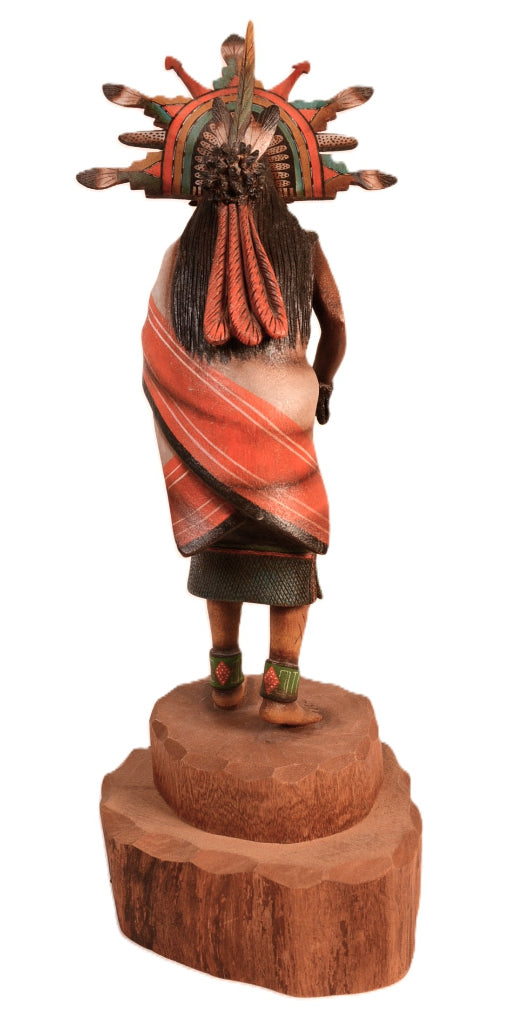 Hopi Pueblo Pahlik Mana Kachina Doll By Jonathan Day