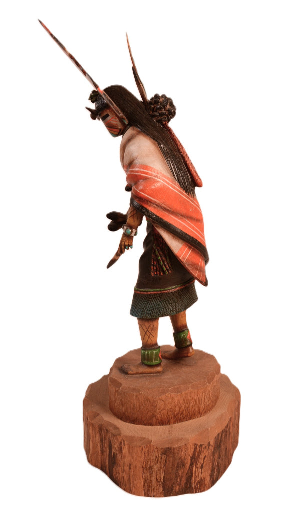 Hopi Pueblo Pahlik Mana Kachina Doll By Jonathan Day