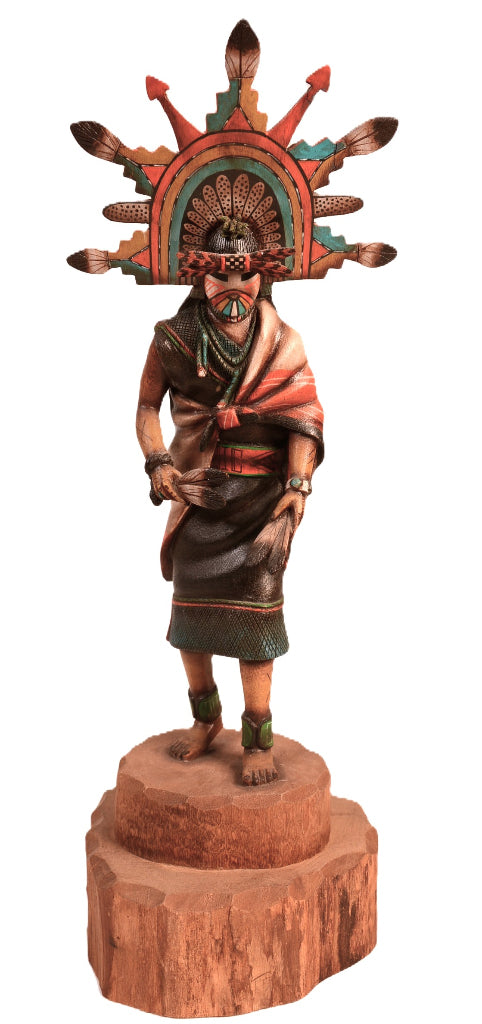 Hopi Pueblo Pahlik Mana Kachina Doll By Jonathan Day