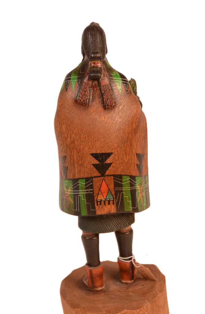Hopi Pueblo Long Hair Kachina Doll By Jonathan Day