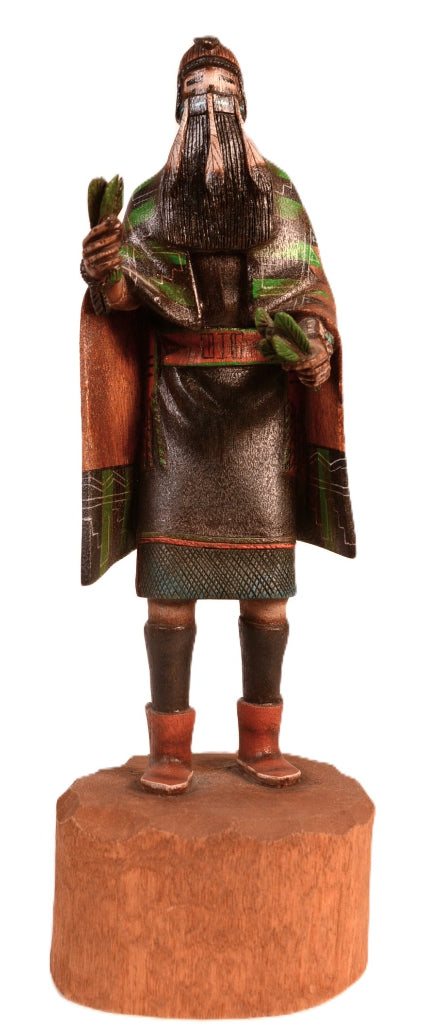 Hopi Pueblo Long Hair Kachina Doll By Jonathan Day
