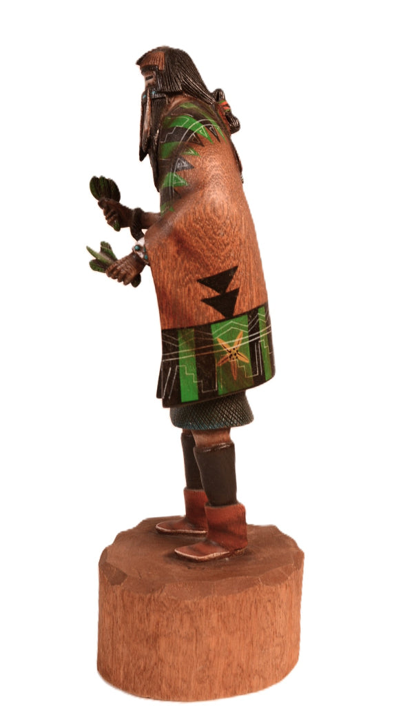 Hopi Pueblo Long Hair Kachina Doll By Jonathan Day