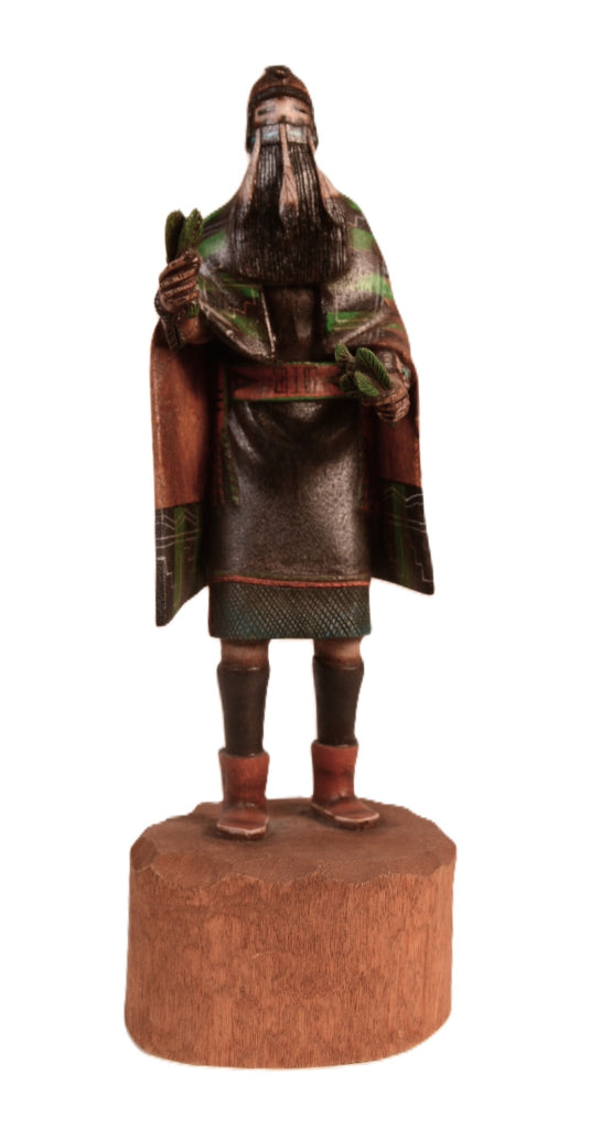 Hopi Pueblo Long Hair Kachina Doll By Jonathan Day