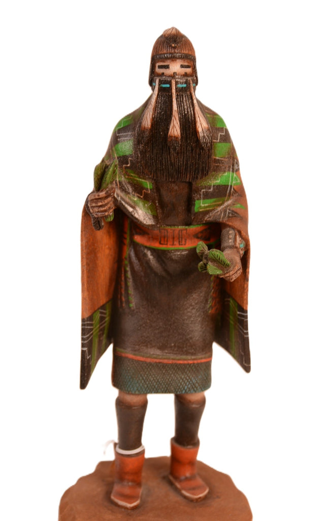 Hopi Pueblo Long Hair Kachina Doll By Jonathan Day