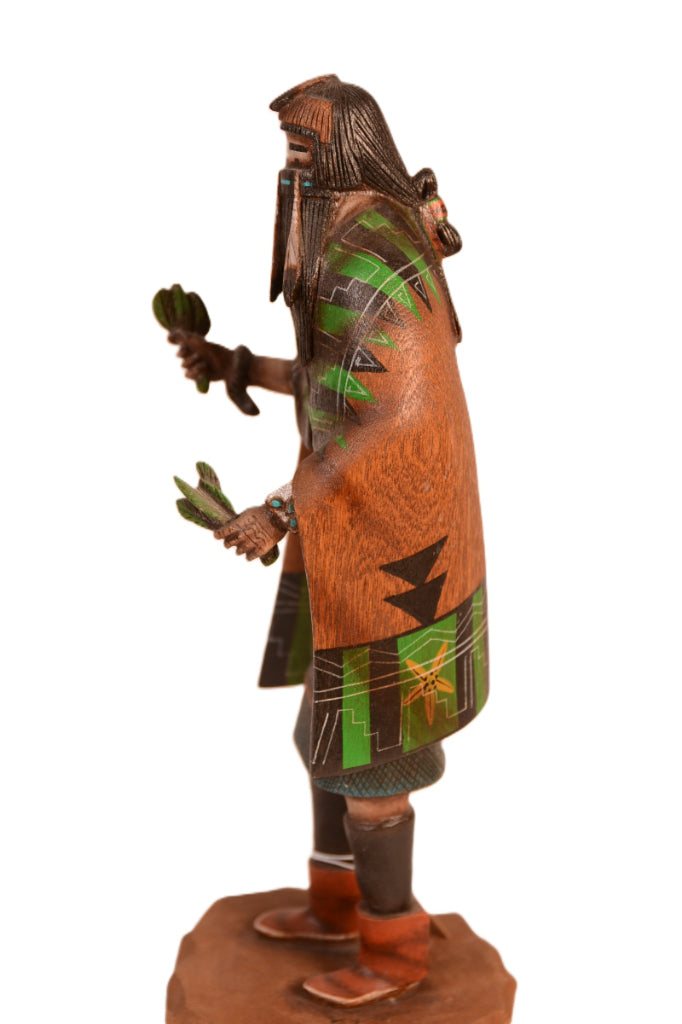 Hopi Pueblo Long Hair Kachina Doll By Jonathan Day