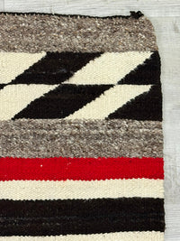 Navajo Double Saddle Blanket Rug