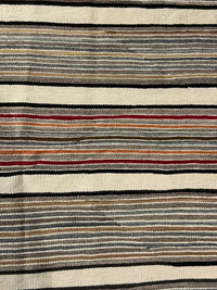 Navajo Double Saddle Blanket Rug