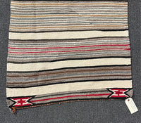 Navajo Double Saddle Blanket Rug