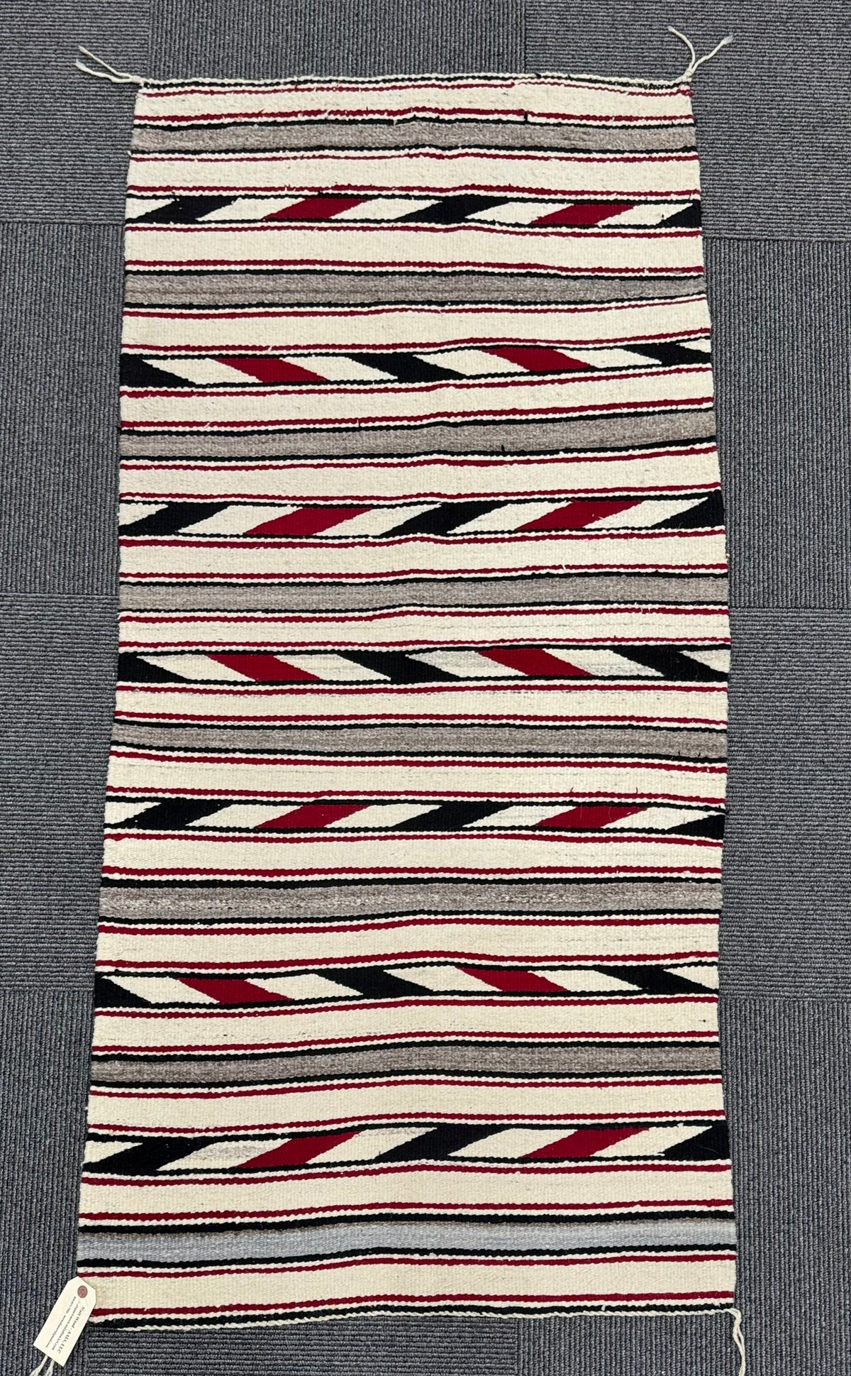 Navajo Double Saddle Blanket Rug
