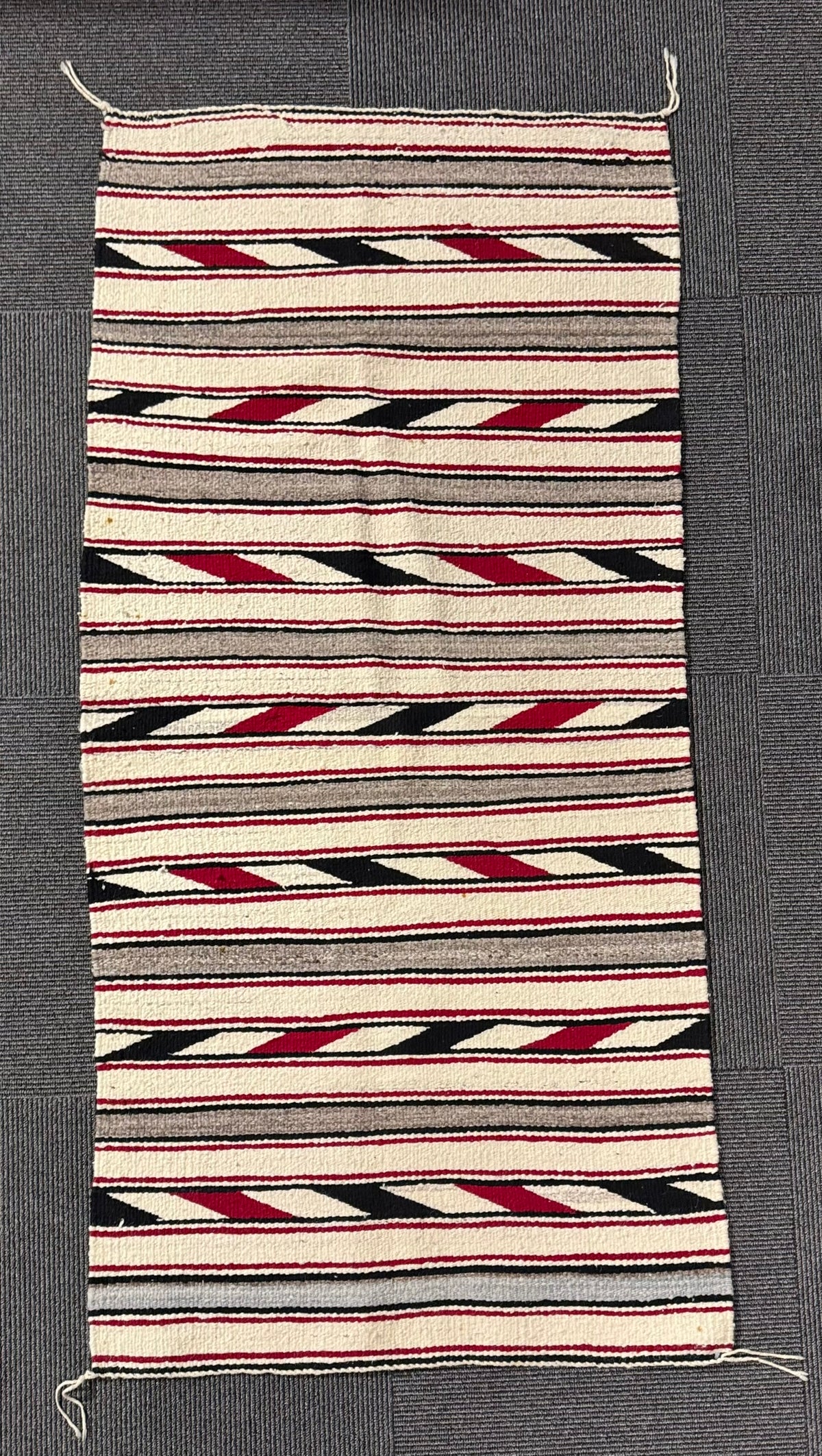 Navajo Double Saddle Blanket Rug