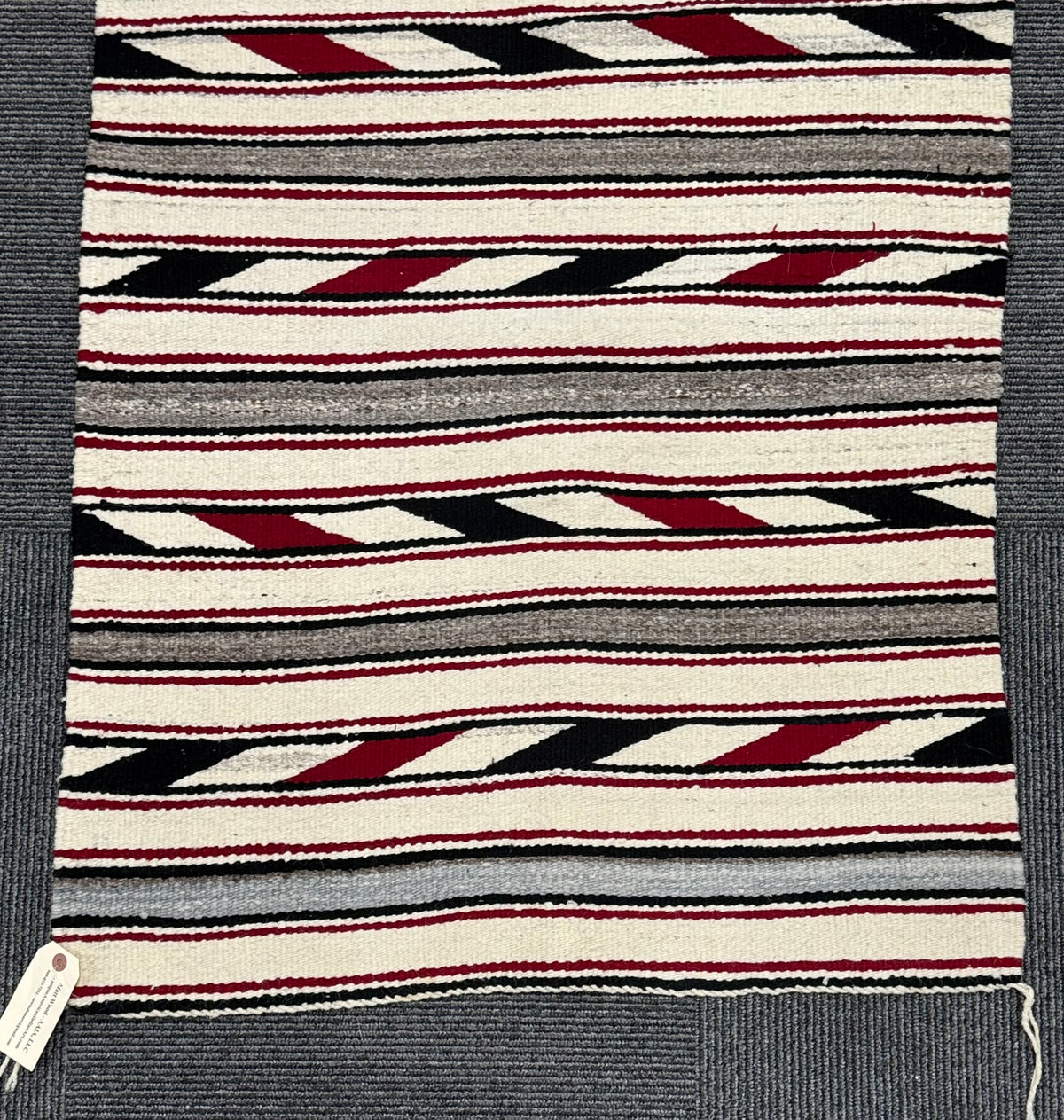 Navajo Double Saddle Blanket Rug