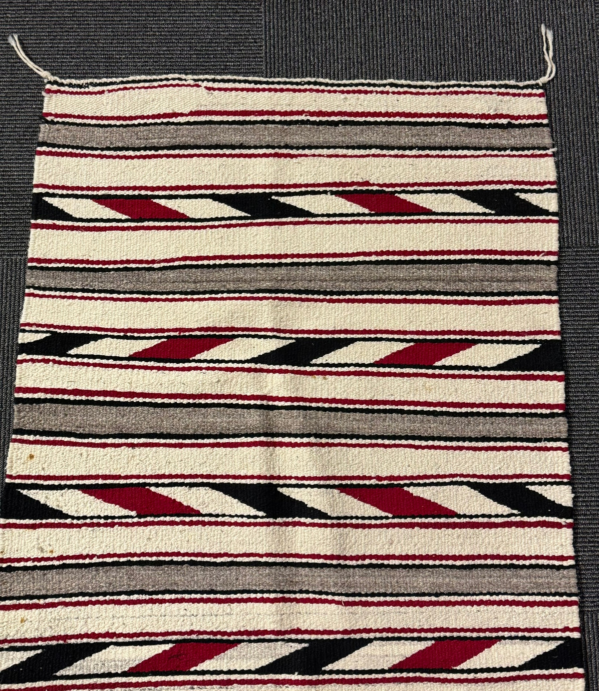 Navajo Double Saddle Blanket Rug