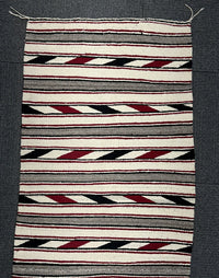 Navajo Double Saddle Blanket Rug
