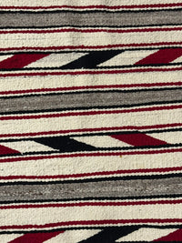 Navajo Double Saddle Blanket Rug