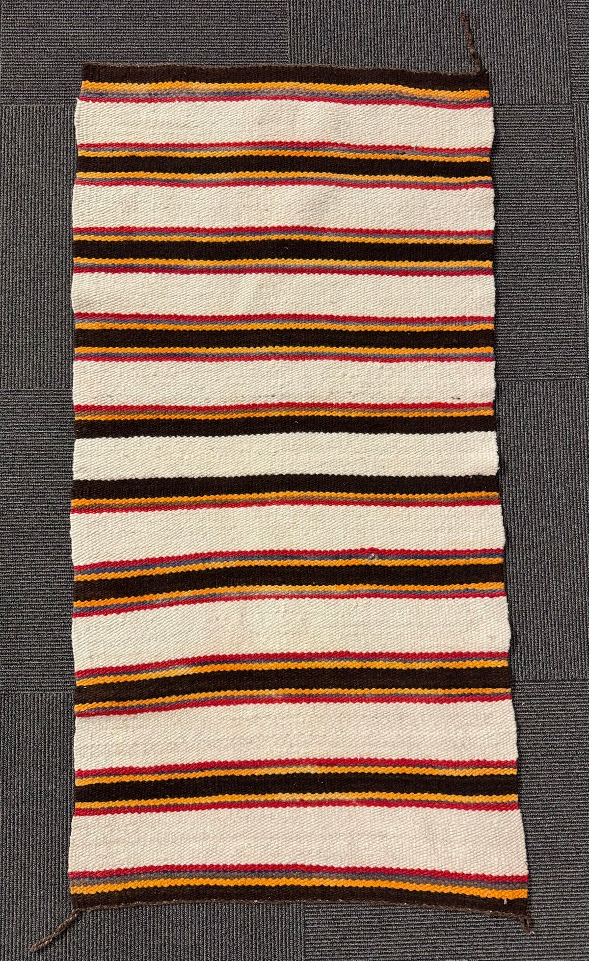 Fine Antique Navajo Double Saddle Blanket