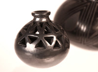 Mata Ortiz Mexican Casas Grandes Small Vessels Pottery Set of 4