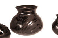 Mata Ortiz Mexican Casas Grandes Small Vessels Pottery Set of 4